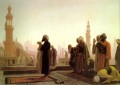 Oración en los terrados Árabe Jean Leon Gerome Islámico